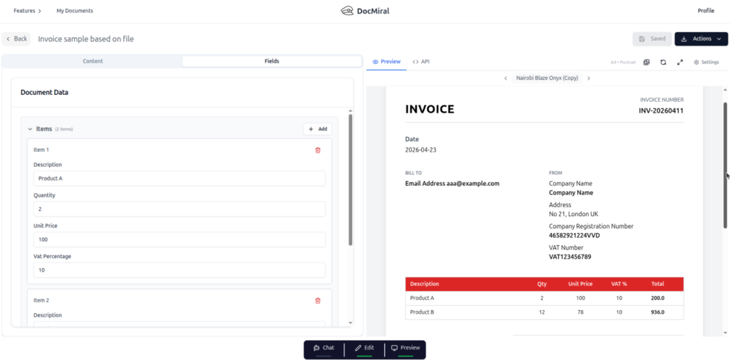 Convert PDF to an editable form